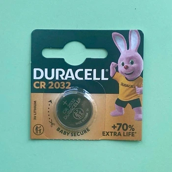 Батарейка 3V CR2032 Duracell Lithium литиевая