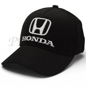 Бейсболка автомобильная кепка с регулировкой из плотного коттона Honda Bth23618 L / 57-58 Черный