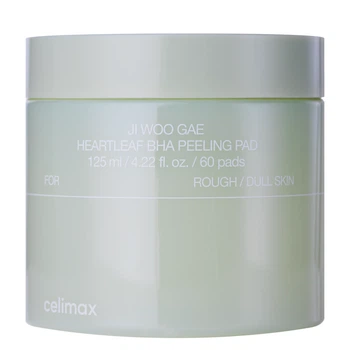 Пилинг-педы Celimax Ji Woo Gae Heartleaf BHA Peeling Pad 60 шт