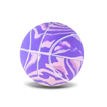 Детский мяч Попрыгунчик Баскетбол PR2519(Violet) резиновый 6 см