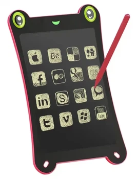 Планшет для записей PowerPlant 8.5" в форме жабки, Pink