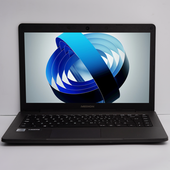 Ноутбук 14" Medion (Lenovo Group) E14409 | Intel Core i3-1005G1 | IPS (1920x1080) FullHD | RAM DDR4 4 ГБ | SSD 128 ГБ | Intel Graphics | LTE | HDMI + VGA | LAN (RJ-45) | Win10 б/в (5181)