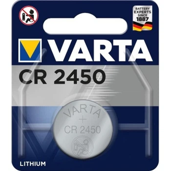 Батарейка CR2450 Varta літієва блістер (1шт)