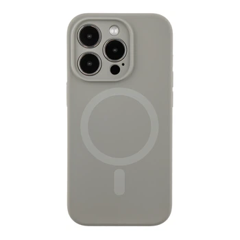 Чохол Glow Silicone Case Full Camera with Magsafe для iPhone 14 Pro Max Titanium Grey