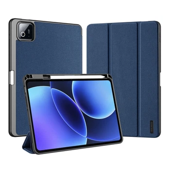 Чохол Dux Ducis Domo для Xiaomi Pad 8/7/7 Pro with Stylus Pen Holder & Auto Sleep Wake Blue