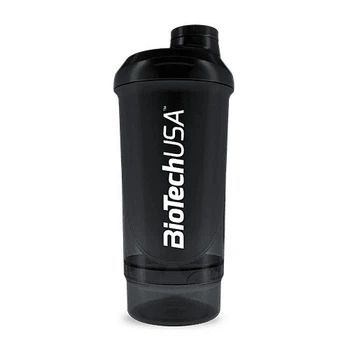 Biotech USA Shaker Wave + Compact 500 ml + 150 ml Чорний