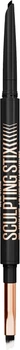 Kredka do oczu Maybelline New York Sculpting Stix 2 w 1 z pędzelkiem Black Blur 0.7 g (3600531718404)
