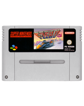 Игра Nintendo SNES F-Zero Europe Английская Версия Только Картридж Б/У