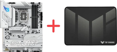 Материнська плата ASUS ROG Strix B860-A GAMING WIFI (s1851, Intel B860, PCI-Ex16)+ Ігрова поверхня Asus TUF Gaming P1 Speed у подарунок!