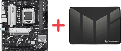 Материнська плата Asus PRIME B850M-K (sAM5, AMD B850, PCI-Ex16)+ Ігрова поверхня Asus TUF Gaming P1 Speed у подарунок!