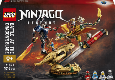 Конструктор LEGO Ninjago Битва біля черепа Дракона з мечем 1016 деталей (71871)