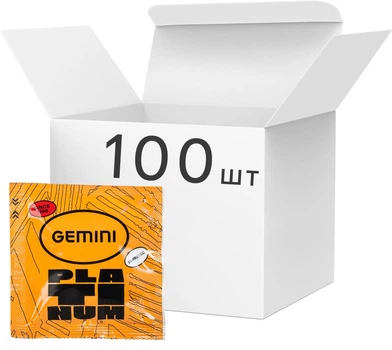 Упаковка кави в чалдах Gemini Espresso Platinum 7 г х 100 шт (4820156430027)