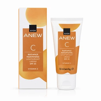 Увлажняющий крем для лица Avon Anew «Максимальное сияние» SPF 50