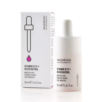 Бустер для лица ниацинамид + гликоген Vagheggi Vitamin B12 + Resveratrol Face Booster 30 мл