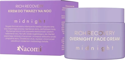 Krem do twarzy Nacomi Rich Recovery Midnight regenerujący 40 ml (5902539700039)