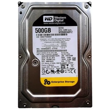 Жесткий диск 3.5" 500Gb WD (WD5000ABYZ)