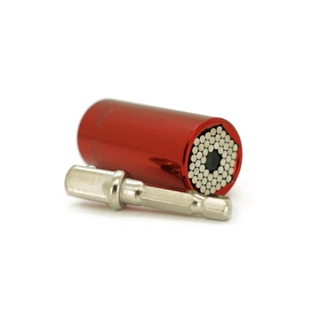 Насадка Voltronic универсальная для шуруповерта 7-19 mm (25*52) 3/4 Red (YT-UnScTRD)