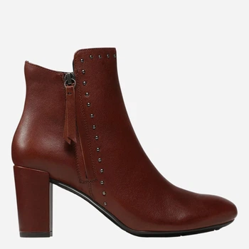 Botki damskie skórzane Geox D Loisia C D16QNC-000LM-C0013 39 Brązowe (0000209412147)