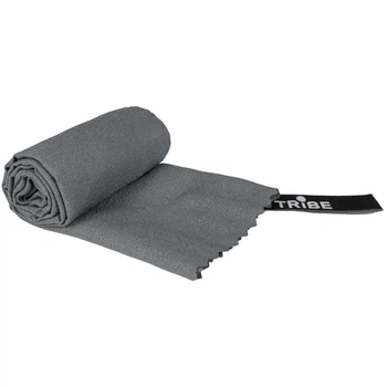 Полотенце из микрофибры Tribe Bicycle Towel T-LC-0005-S-grey 40х80 см серое