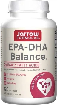 Дієтична добавка Jarrow Formulas – EPA-DHA Balance, 120 м'яких капсул (790011160366)