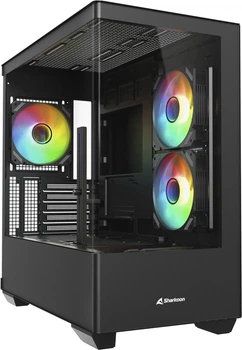 Obudowa Sharkoon ELITE SHARK CM100 Black (4044951041107)