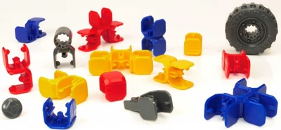Klocki konstrukcyjne MalBlo KLIX MegaPaka worek 300 elementów MAL 0605 (755828606056)