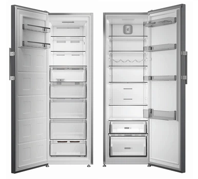 Комплект Морозильна камера Whirlpool WHMFF 6312 XP4 + Однокамерний холодильник Whirlpool WHMLF 6442 XP4