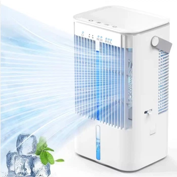 Портативний міні-кондиціонер Air Cooler Fun YP2306 White 1200 мл, USB Type-C, LED підсвітка, таймер