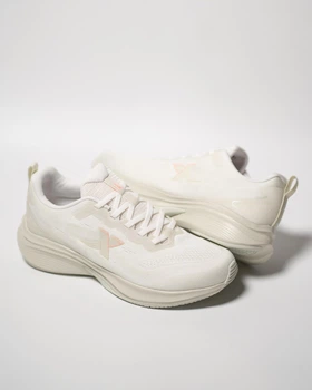 Женские кроссовки Xtep Running Shoes 975118110029-3 39 24.5 см Canvas White Opal Green белые кремовые (11210176)