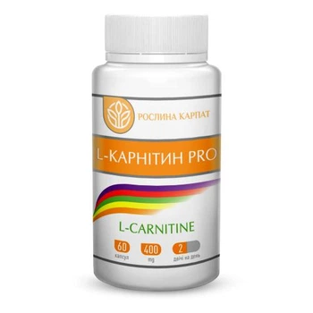 L- Карнітин Pro Рослина Карпат 60 кап.