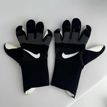 Воротарські рукавички Чорні як Nike GK Mercurial Touch Elite для Воротарів для Голкіпера зручні рукавиці Найк 9