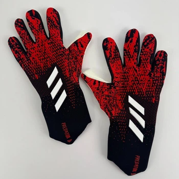Юношеские вратарские перчатки adidas predator 20 pro футбольные перчатки для вратаря Адидас предатор Demonskin