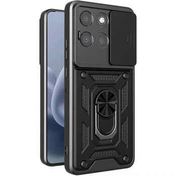 Протиударний броньований чохол із захистом камери для Motorola Moto G86 Power Armor Case Keysion black
