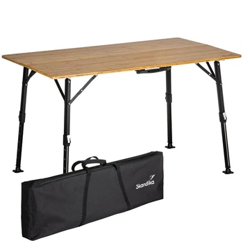 Складной стол для кемпинга 120 x 70 x 70 см Skandika