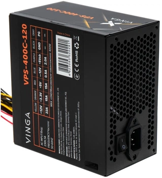 Блок питания Vinga 400W ОЕМ (VPS-400С-120)
