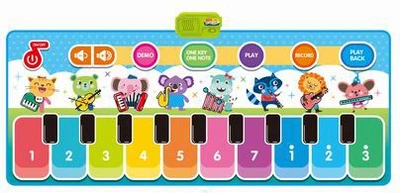 Mata muzyczna MalPlay z pianinkiem 109518 (5901924229773)