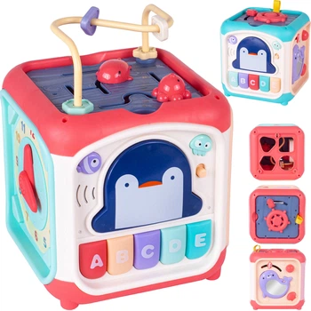 Kostka edukacyjna MalPlay Pingwinek 109135 (5901924226208)