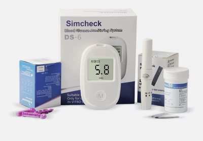 Глюкометр Glucose Meter GLM-76, компактный, простой в использовании, точный