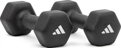 Гантель Adidas Dumbbell 5 кг для фитнеса с шестигранной конструкцией, устойчивая к качению (7682ED3CF411)