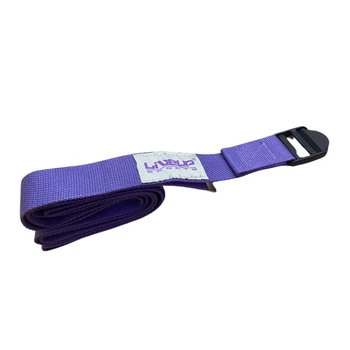 Ремінь для йоги LiveUp YOGA STRAPS 183x3,8 см (LS3236A)