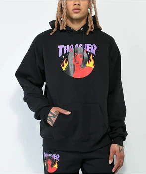 Худі Thrasher Roja XXL Чорне (2316839651)