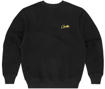 Світшот Черный свитшот Corteiz HMP V1 Allstarz унисекс с принтом Gratz и винтажным эффектом 100% хлопок L Чорний (2602212608)