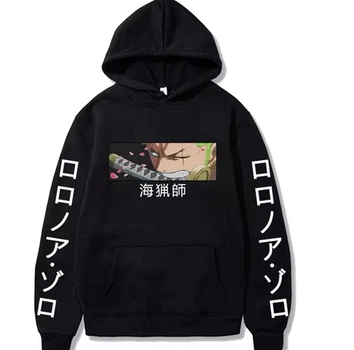 Худі в стиле аниме Roronoa Zoro XL Чорне (2449517260)