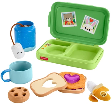 Zestaw Fisher-Price Friendship Forest — Lunchbox z akcesoriami i kubkiem (JLC01) (194735360321)
