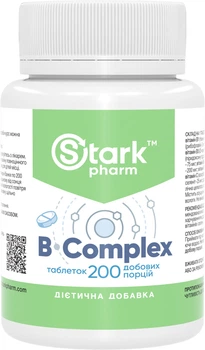 Витамины группы B Stark B-Complex 200 таблеток (31334) (4829888053771)