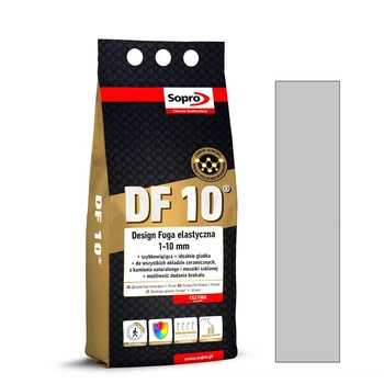 Фуга Sopro DF 10 1082А 72 BAG 2 кг натуральный серый
