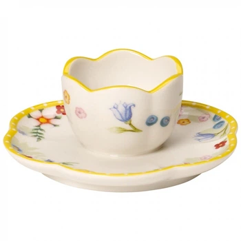 Подставка для яйца с блюдцем 10 x 4 см Spring Awakening Villeroy & Boch