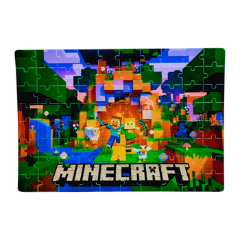Пазл Майнкрафт (Minecraft) А4 80 елементів