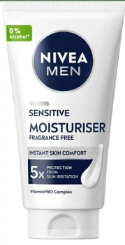 Krem po goleniu Nivea Men Sensitive nawilżający 75 ml (5025970023397)