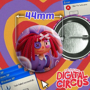 Значок Рагата из веб-сериала Удивительный цифровой цирк / The Amazing Digital Circus. №37. 44мм
